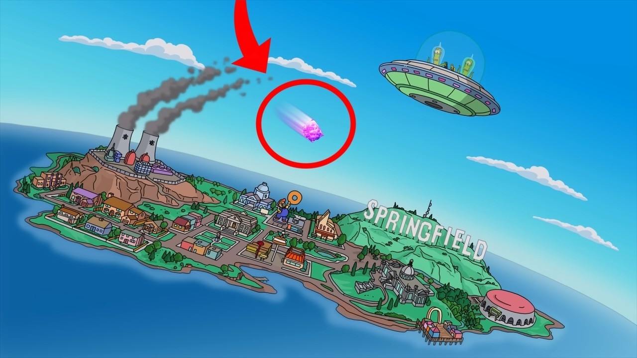 Lo que no viste del "Evento" de los Simpsons en Fortnite...