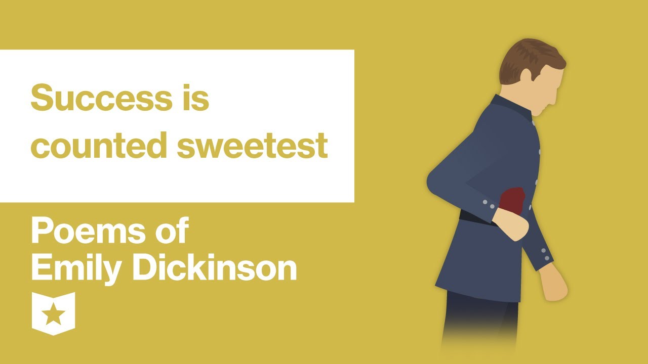 Poems Of Emily Dickinson Success Is Counted Sweetest YouTube
