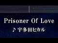 練習用カラオケ♬ Prisoner Of Love - 宇多田ヒカル 【ガイドメロディ付】 インスト, BGM, 歌詞 ふりがな