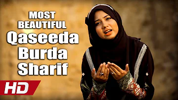 MOST BEAUTIFUL QASEEDA BURDA SHARIF - AQSA ABDUL HAQ - OFFICIAL HD VIDEO - HI-TECH ISLAMIC