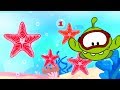 Om Nom explores the underwater world / Learn English with Om Nom / Educational Cartoon