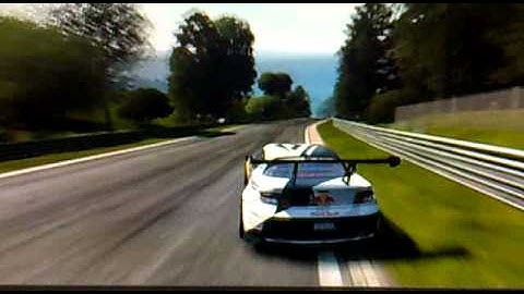 Verry bad crash - Need For Speed Shift 2 Unleashed (behind car camera)