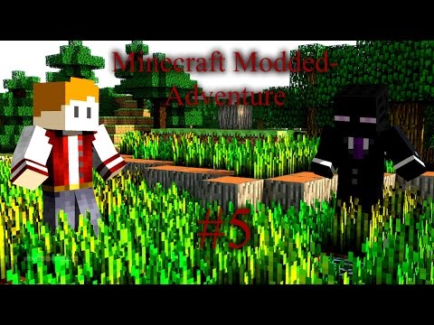 Minecraft მოდ-ური თავგადასავალი #5 პორტალები :3