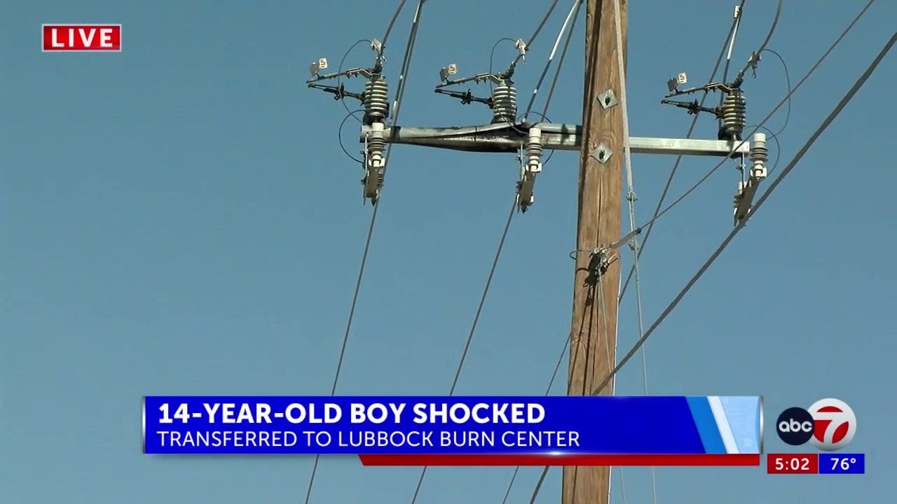 14-year-old boy shocked, caught fire after climbing electric pole in east  El Paso - KVIA