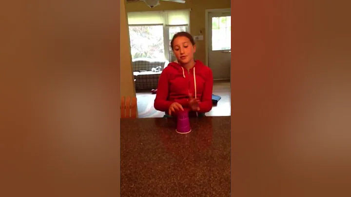 Angelina Colon ...rocking the "cup song"!!!!