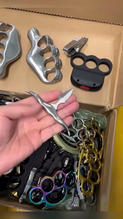 Which One Do You Like? #selfdefense #knuckles #gear