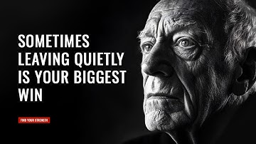 When You Finally Walk Away You Win More Than You Lose