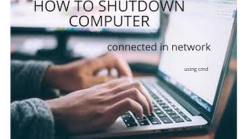 How to shutdown a computer or multiple computer in LAN using CMD