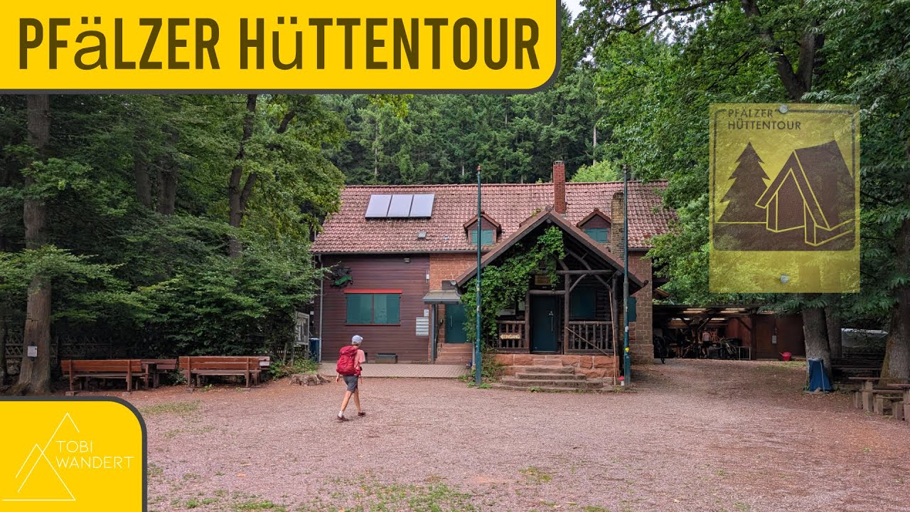 Auf der Pfälzer Hüttentour - Abwechslungsreiche Rundwanderung im Pfälzerwald