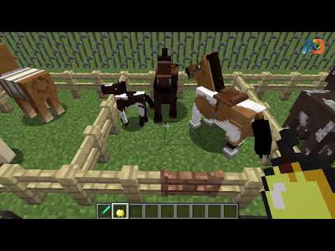 فيديو: ما تأكله الخيول في ماين كرافت