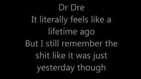 I need a doctor lyrics Dr Dre ft Eminem and Skylar Grey offical video (liryc)