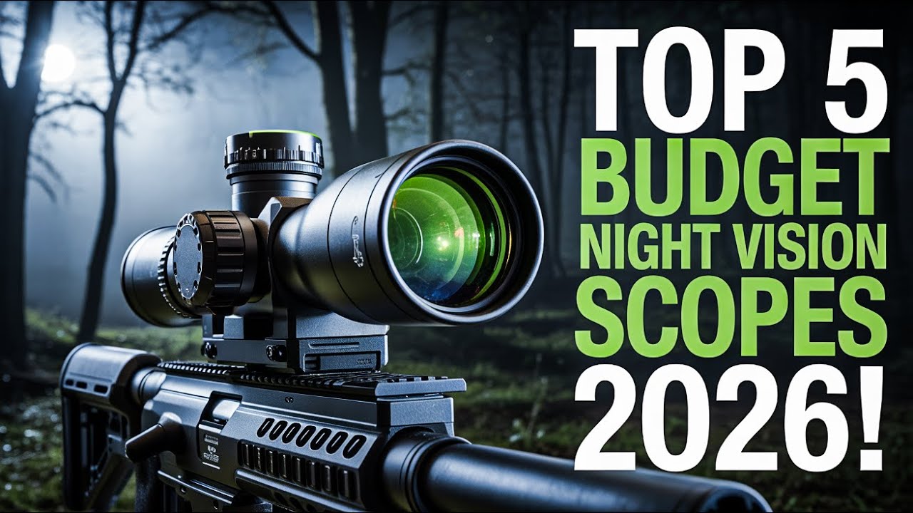 Топ-5 лучших бюджетных прицелов ночного видения 2026 года!