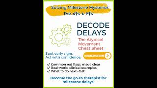 Unlock Pediatric Therapy Secrets: Get the FREE Cheat Sheet! 🎉