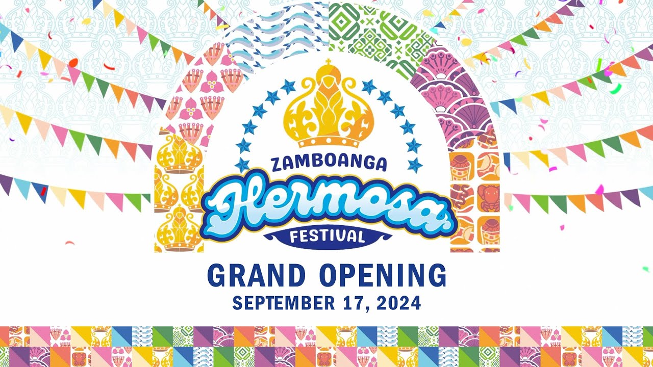 Zamboanga Hermosa Festival 2024 Grand Launching - YouTube