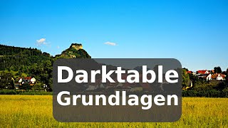 Image editing for beginners, basics with the free RAW converter Darktable