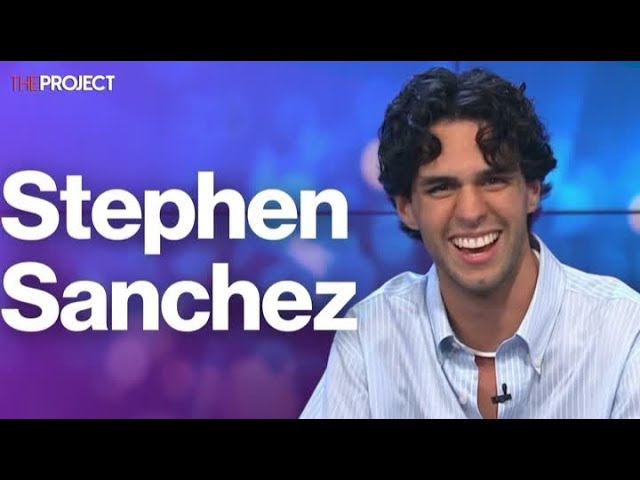 Stephen Sanchez On Why His Australian Tour Is Named After An Adult Show class=