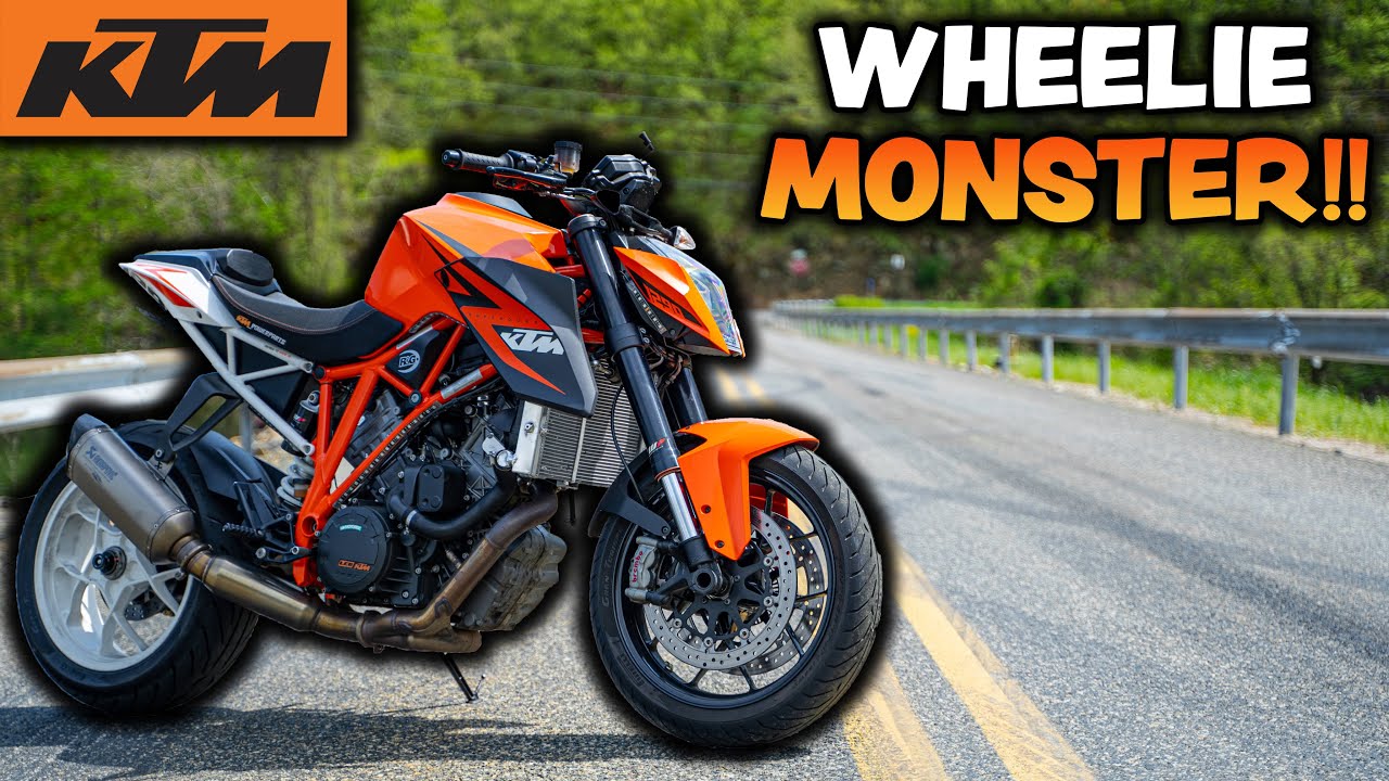 CRAZY KTM 1290 SUPERDUKE FIRST RIDE