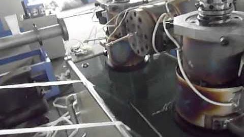 PE Plastic Knotless Net Extrusion Machine(for bath ball,rose net,fruit packing net)