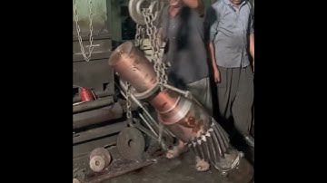Heavy-Duty Forged Double Helical Gear Shaft