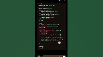 php form 👆🥰😍❤️#coding #programminglanguage #codeflow #phpprogramminglanguage