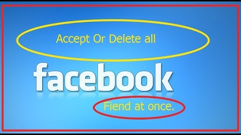 One-Click Accept all Facebook friend request urdu/hindi tutorial