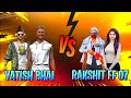 Yatish bhai 07 vs rakshit ff 07 2v2 custom room challenge 