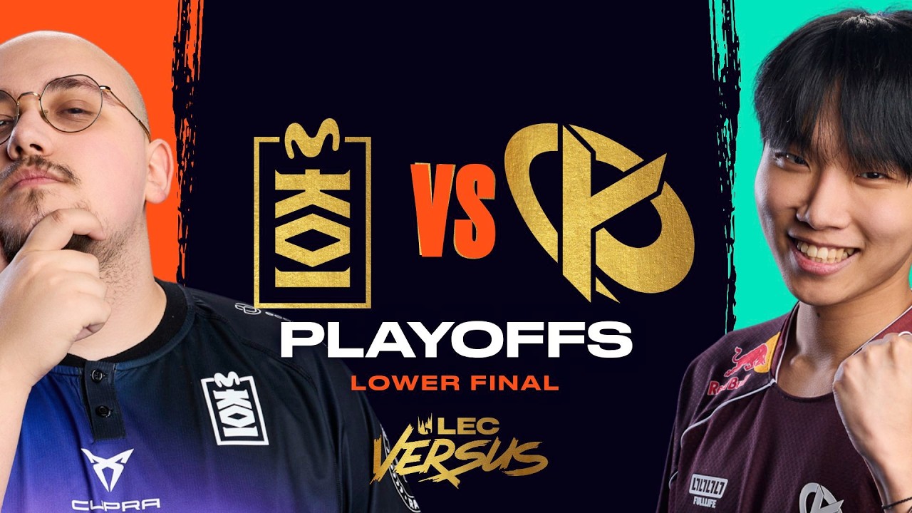 [LIVE OTP] 🔴 LEC VERSUS - KARMINE CORP vs MKOI - PLAYOFFS LOWER FINAL - BO5
