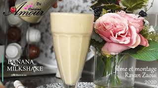 ASMR video recette du milkshake à la banane, filmée et montée  par mon fils by Amour de cuisine Soulef 4,682 views 3 years ago 4 minutes, 13 seconds