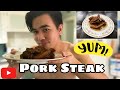 HOW TO COOK PORK STEAK ala BISTEK (EASY RECIPE) | INIGO CASTRO CHANNEL