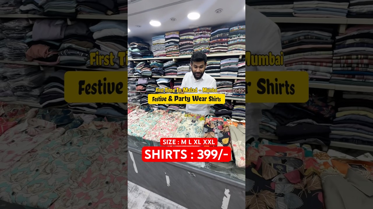 Festive Wear Shirts🎉✨