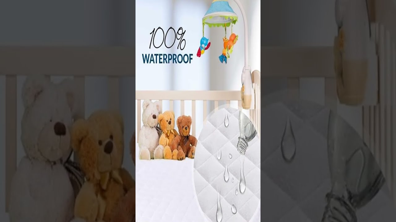 PlushDeluxe Premium Bamboo Mattress Protector