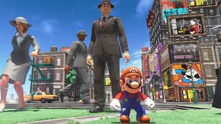 Funny Mario Odyssey But The People Are Bigger Cursed Mario Odyssey Mod By Zxmany