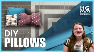 How to Make Your Own Decorative Pillows