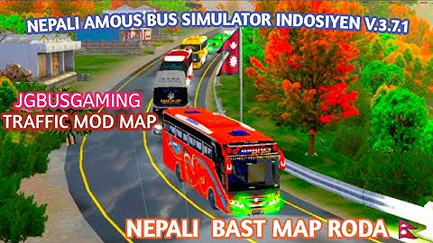 Map Mod Bussid V.3.7.1-new bast map mod amous Bus Simulator indosiyen | new bussid
