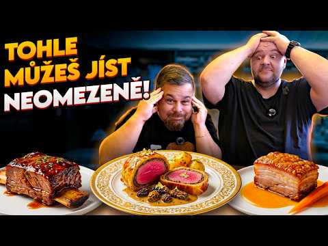 Nejlepší SNĚZ CO MŮŽEŠ V ČR! Luxusní jídlo NEOMEZENĚ! Tohle nemá konkurenci!