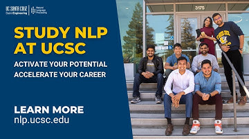 Study Natural Language Processing in Silicon Valley at UC Santa Cruz