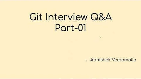 Git Interview Q&A Part-01 | DevOps FAQ | #devopsinterviewquestions | #github  | devops Q&A