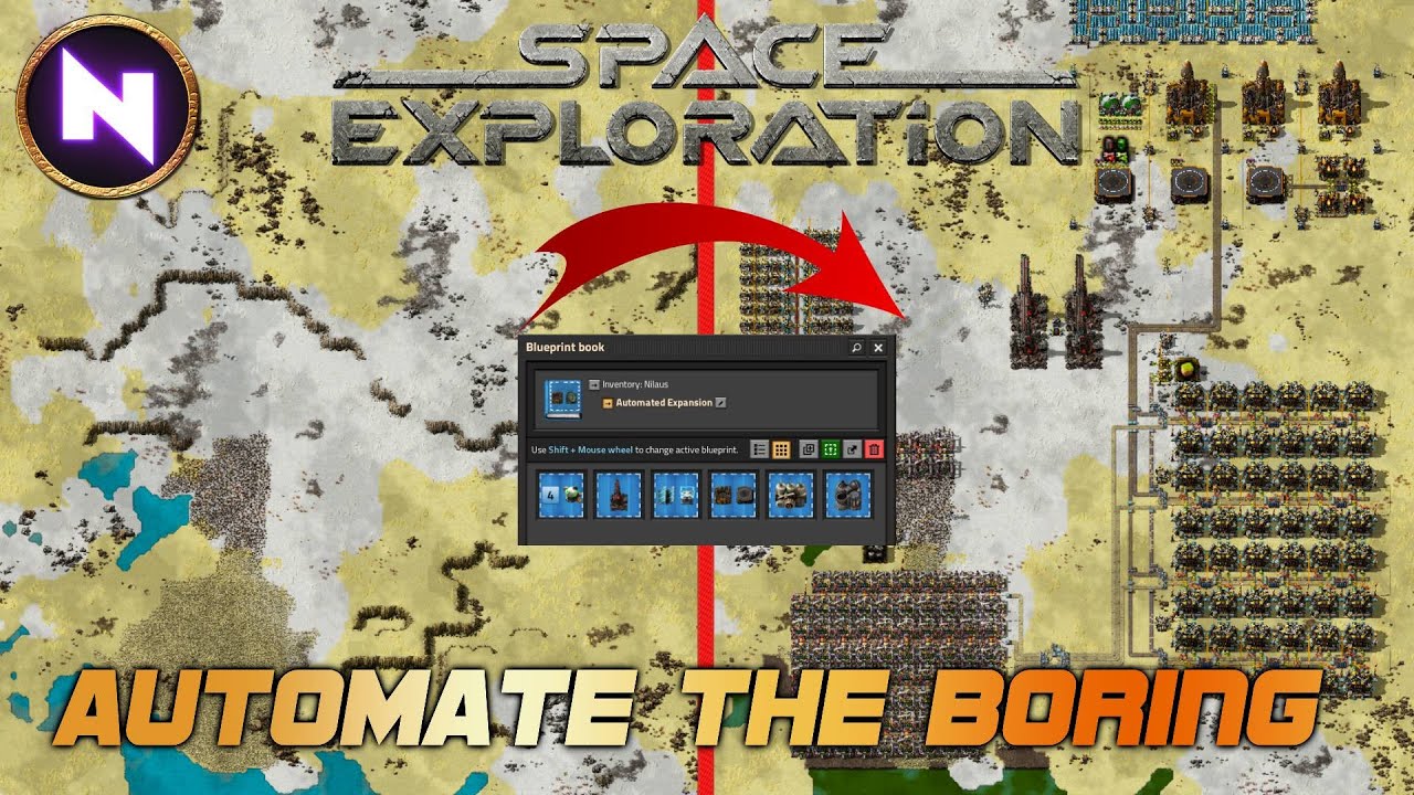 Automating The WORST Part of Factorio Space Exploration | Guide ...