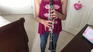 Video thumbnail of "Married Life from Up (clarinet cover)"