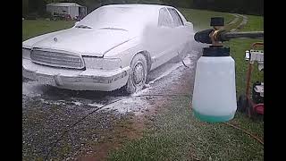 Harbor Freight Foam Cannon vs Roadmaster