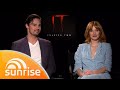 It Chapter Two stars Jay Ryan & Jessica Chastain - extended interview | Sunrise