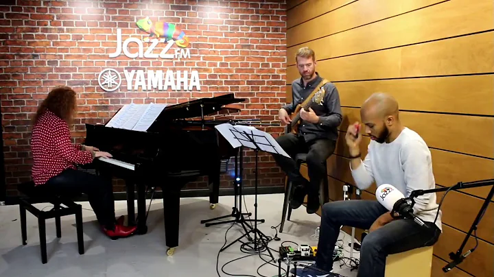 Janette Mason in session at Jazz FM