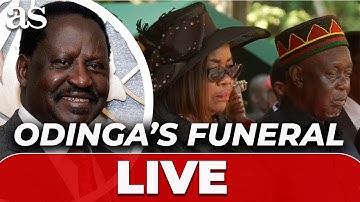 LIVE | FINAL FAREWELL for Kenya’s ODINGA at private burial in BONDO