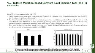 Celebrity Tailored mutation-based software fault injection tool (IM-FIT) with SRVT Net Worth