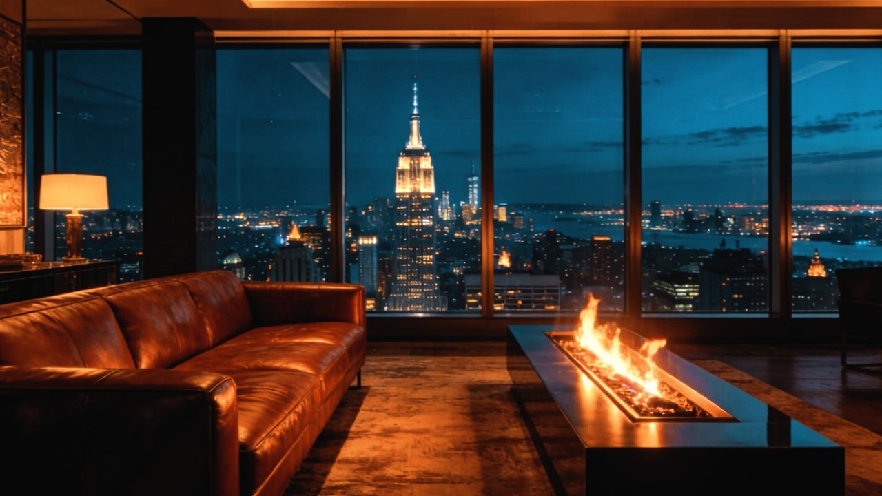 Manhattan Jazz at Night | Elegant Smooth Lounge Music for Evening Vibes