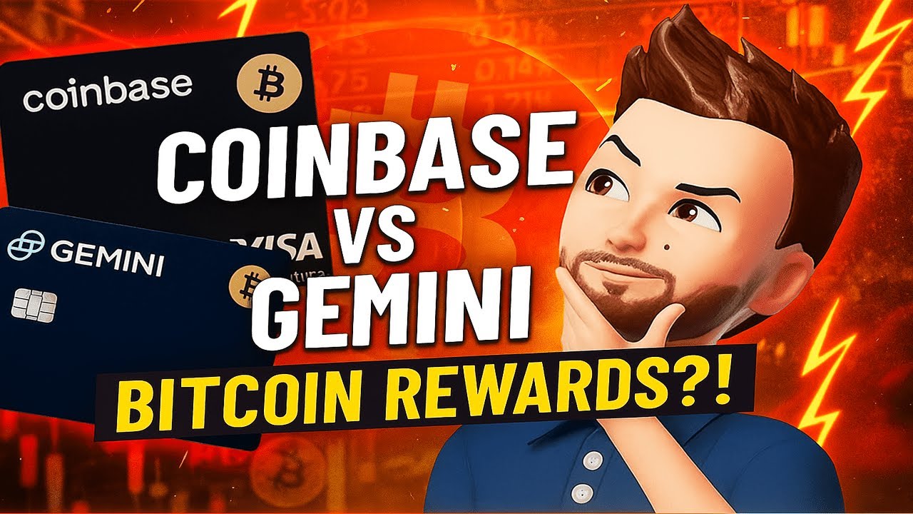 Bitcoin Credit Card Showdown: Gemini vs. Coinbase! - YouTube