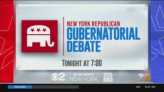 Tonight: New York Republican gubernatorial debate