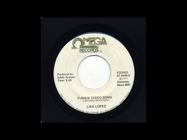 Lisa Lopez - Funkie Disko Song - Omega Records st-4446-b - YouTube