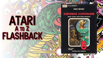 Submarine Commander for Atari 2600 says das boot was made for shooting | Atari A to Z Flashback