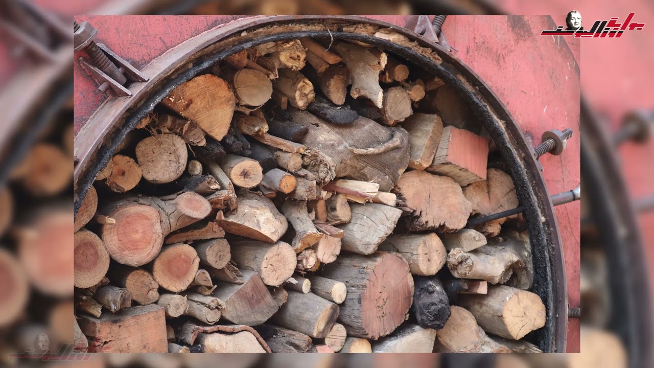مراحل تصنيع الفحم من الشجرة وحتي 